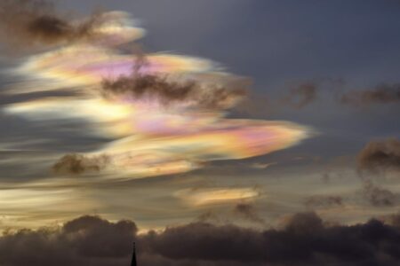 Incredible Scientific Phenomenon Of Rainbow Clouds