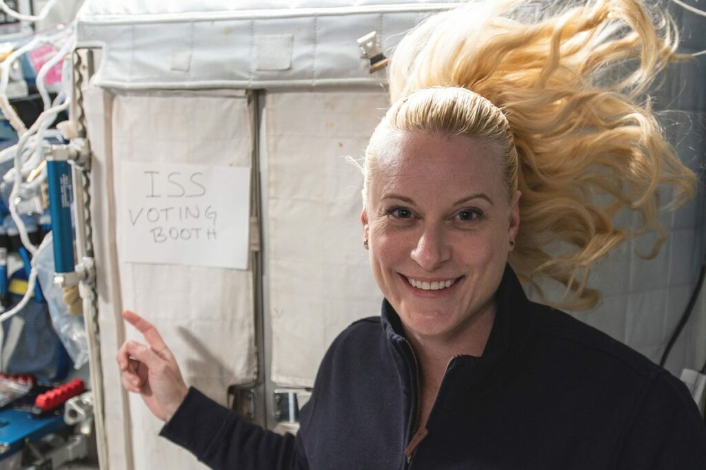 This Is How Astronauts Vote In Space (and It's Super