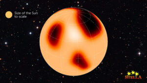 A Giant Star's Surface Reveals Star Spots, Observes Astronomers
