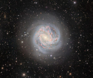 New Images Of Messier 83 Captured By The Dark Energy