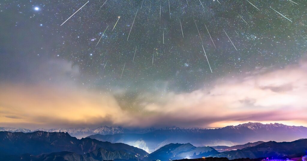 Peak of Geminid Meteor Shower and Shooting Stars Set for Friday night to Saturday Peak Of Geminid Meteor Shower And Shooting Stars Set For