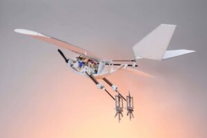 The Aerial Robot Soars Like A Bird And Ascends Into