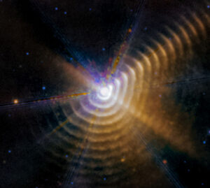 A Carbon Rich Dust Shell Near Wolf Raye 140 Has Been