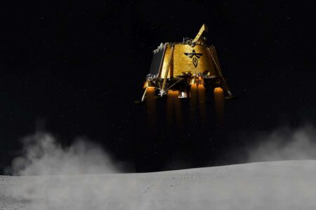 Blue Ghost and Resilience landers launched by SpaceX to the moon Blue Ghost And Resilience Landers Launched By Spacex To The
