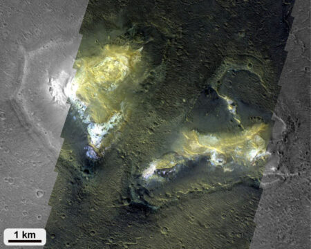 Scientists claim that thousands of mounds in Mars’ Maurus Valley region were previously underwater. Scientists Claim That Thousands Of Mounds In Mars' Maurus Valley