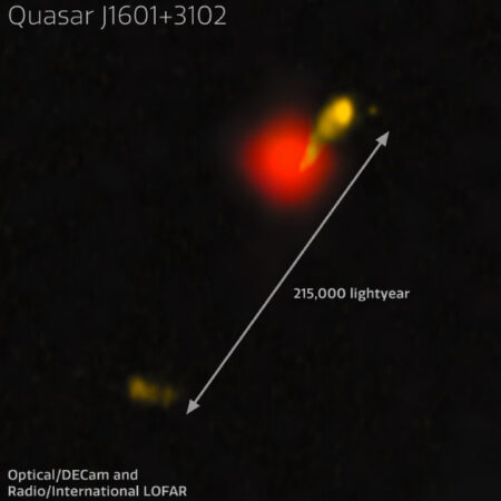 Early Universe Detection Of Radio Jet Emitted By Monster 2