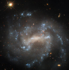 Hubble Captures Ugc 5460: A Dazzling View Of A Face On
