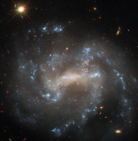 Hubble Captures Ugc 5460: A Dazzling View Of A Face On