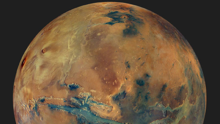 Iron-rich minerals containing water may be the primary reason for the red hue of Mars. Iron Rich Minerals Containing Water May Be The Primary Reason For