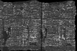 Roman Scrolls Buried Under Volcanic Ash Finally Deciphered In 2000