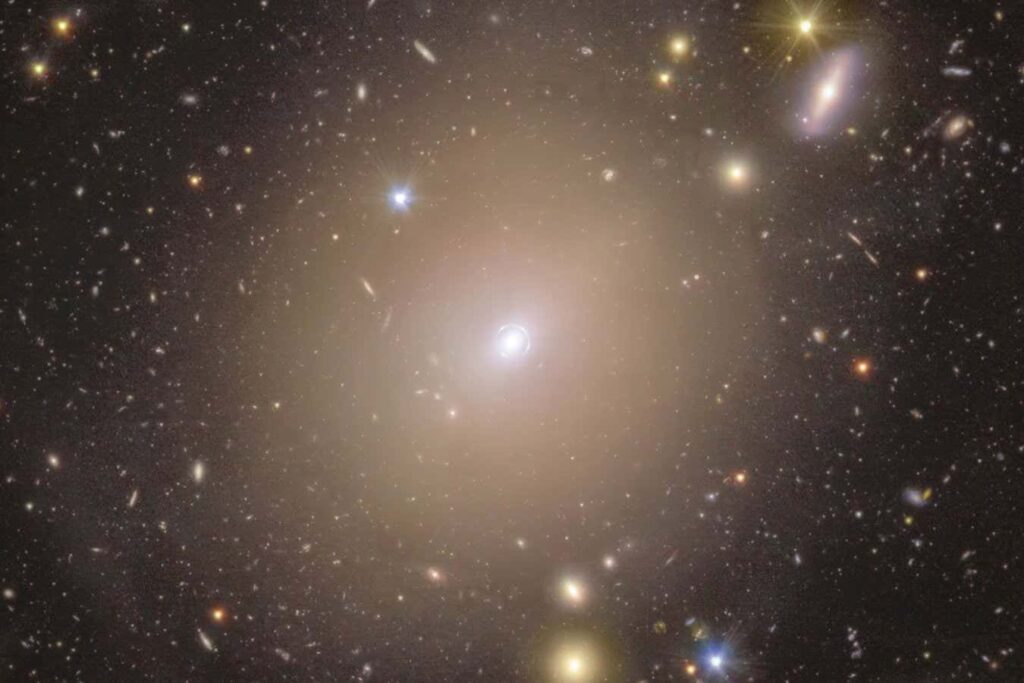 The Incredible Picture Captures The Closest Einstein Ring Ever Seen
