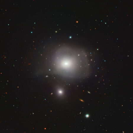 Vst Documents The Unique History Of An Elliptical Galaxy
