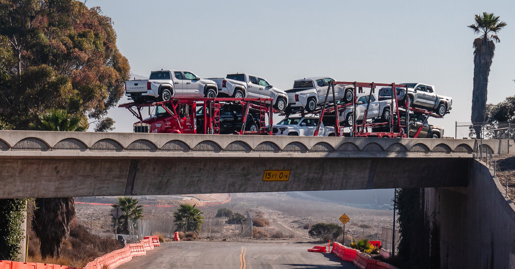 Car manufacturers faced with costly decisions due to trump's tariffs