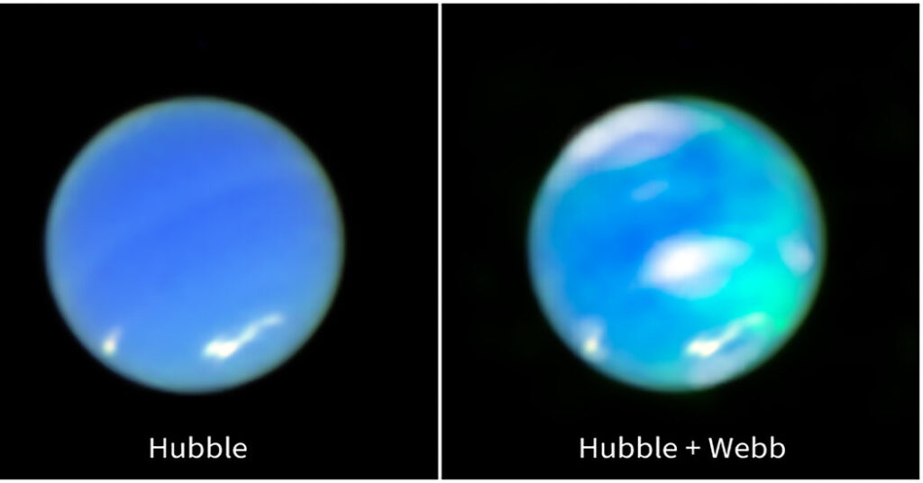 Discovering aurora on neptune for the first time with nasa's