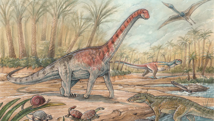 Discovery of a New Titanosaurus Species in Argentina Discovery of a new titanosaurus species in argentina