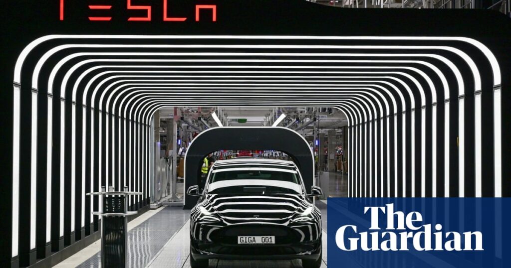 European sales of tesla drop by almost 45% amid controversy