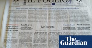 Italian newspapers report the launch of the world's first ai generated