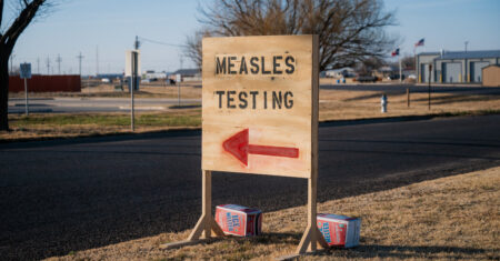 Officials warn that texas measles outbreaks may persist for a