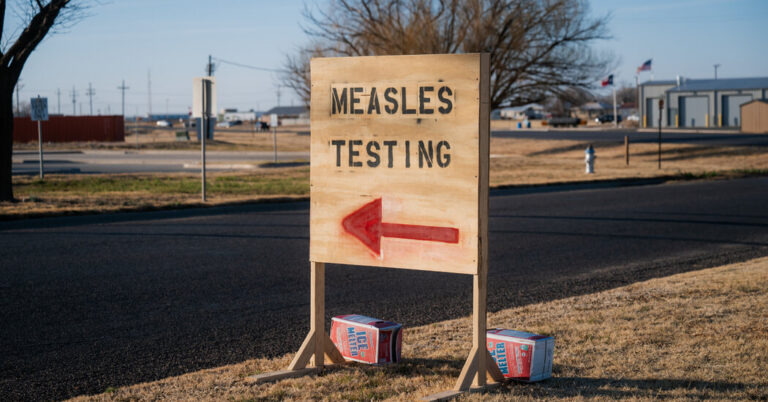 Officials warn that texas measles outbreaks may persist for a