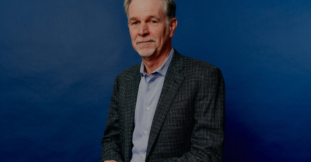 Reed hastings, ceo of netflix, proposes a $50 million donation