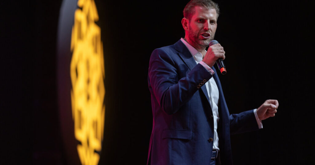 The Trump family expands their business empire with a new bitcoin mining venture The trump family expands their business empire with a new