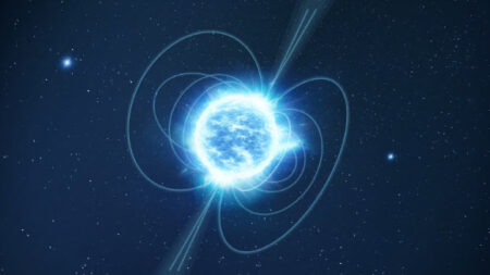 A runaway magnetar travels across the milky way, origin point