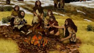 Ancient ice age civilizations constructed elaborate fireplaces primarily fueled by