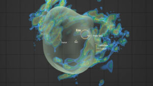 Astronomers discover massive molecular hydrogen clouds close to the solar