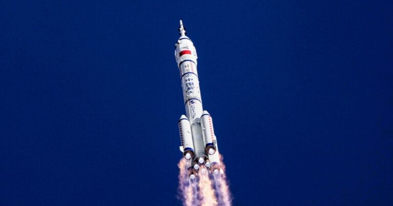 China sends three astronauts to rotate crews at Tiangong Space Station China sends three astronauts to rotate crews at tiangong space
