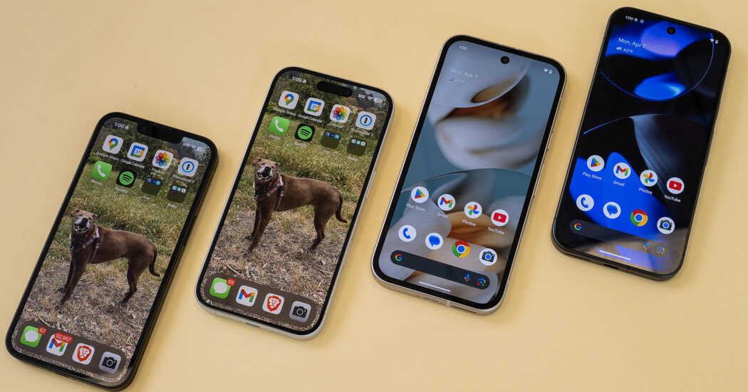 Comparing the iphone 16e and google pixel 9a to their