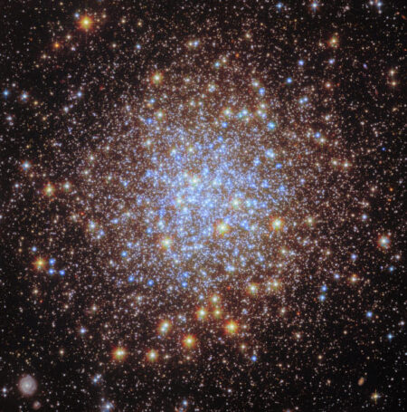 Hubble's close up of the spherical cluster messier 72