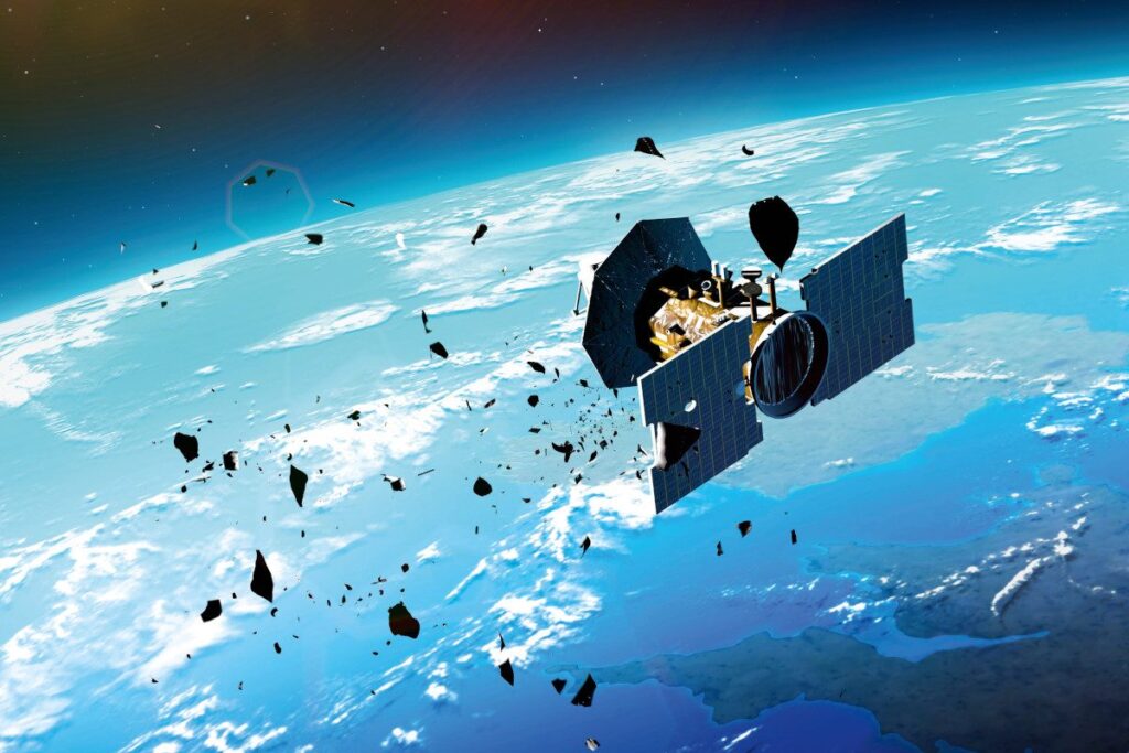 The impact of elon musk's failing satellite on the ozone