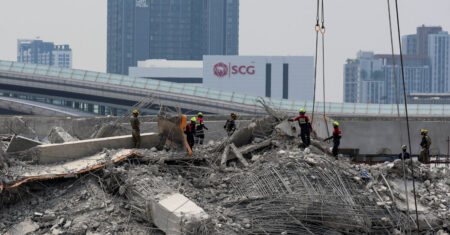 The impact of myanmar earthquakes on bangkok's skyscrapers.