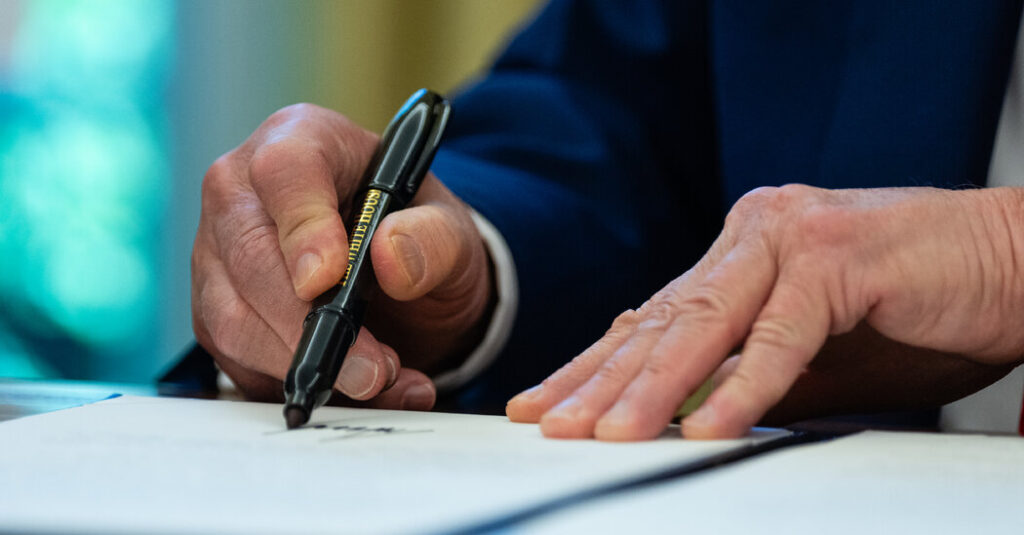 Trump's latest method of eliminating regulations: my word is law