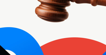 What makes the antitrust division between google and meta challenging?