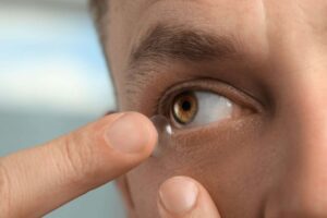 Enhanced contact lenses enable vision in infrared spectrum, even in