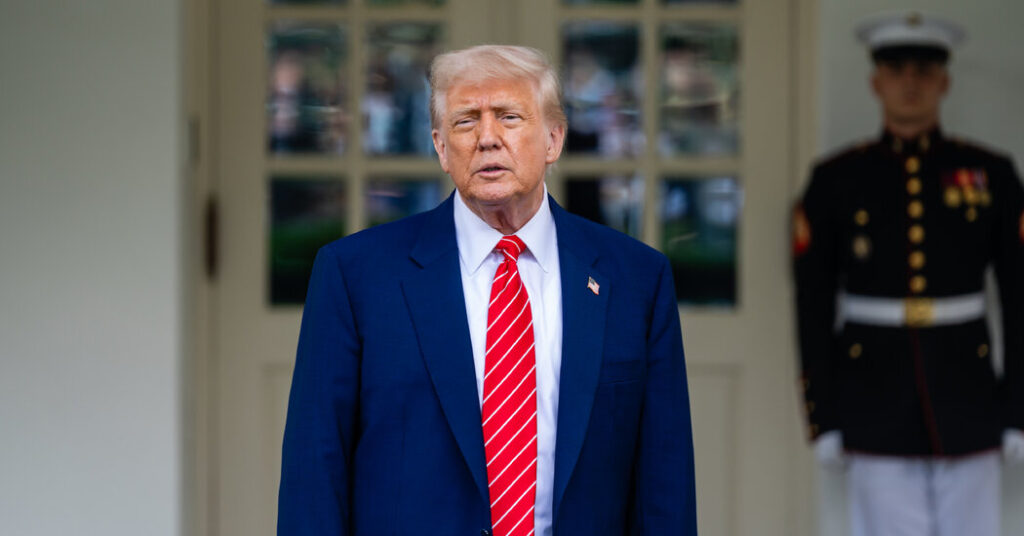 For trump, a new era of trade begins with technology's