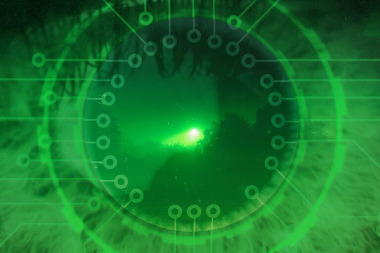 Infrared contact lenses enable night vision or eyelid closure