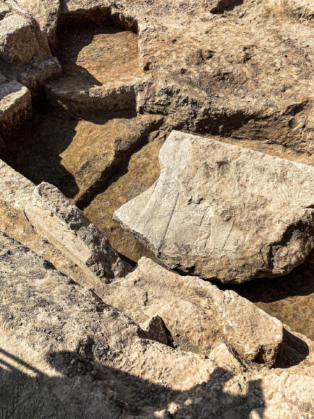 Rescue of 2,600 year old stones unearthed from ancient nineveh