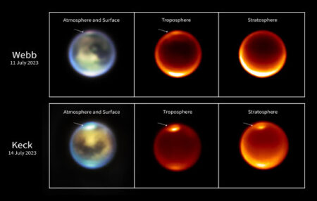 Weather update from titan, saturn's moon: partly cloudy with intermittent