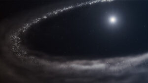 Webb discovers crystallized water ice in debris disks surrounding young