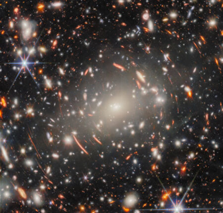 Webb Examines the Behemoth Galaxy Cluster: Abell S1063 Webb examines the behemoth galaxy cluster: abell s1063