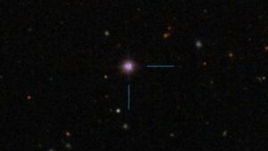 Bright Seifert Galaxys Ultra Massive Black Hole Exhibits Signs of Overeating