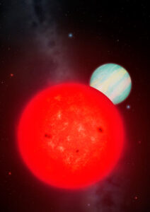 Giant exoplanet discovered orbiting low mass star toi 6894