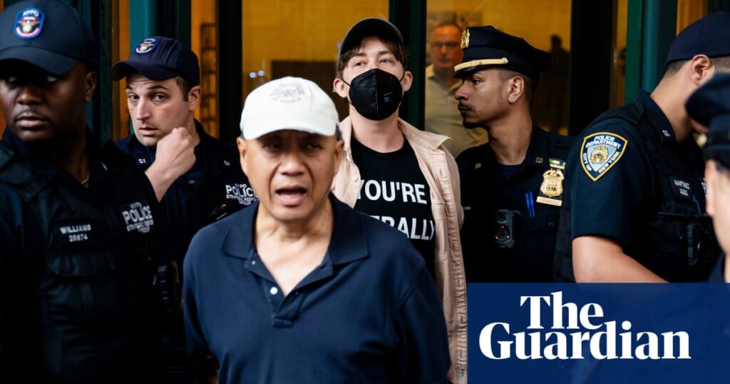 Six Arrested During Protest Against Palantirs Deportation Software for Trump