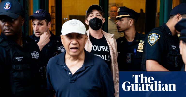 Six Arrested During Protest Against Palantir’s Deportation Software for Trump Officials Six Arrested During Protest Against Palantirs Deportation Software for Trump