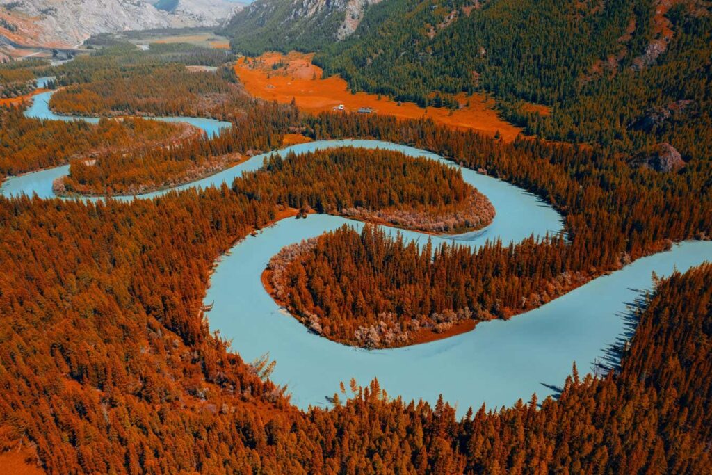 The River Releases Ancient Carbon Into the Atmosphere The river releases ancient carbon into the atmosphere