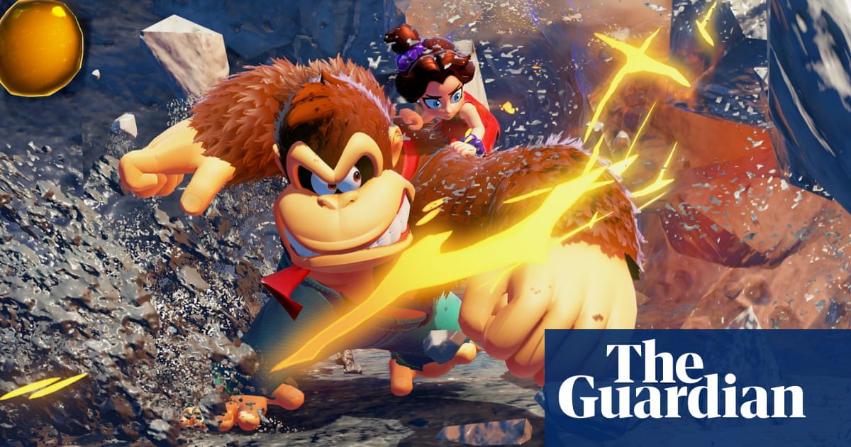 Donkey Kong Bonanza Gorilla Grooves with Mariah Carey on the