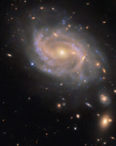 Hubble Space Telescope Captures a Mesmerizing Spiral Galaxy Spin