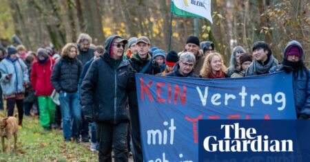 Teslas Massive Factory in Germany Shadows Cast on Local Lives